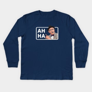 Ah ha Kids Long Sleeve T-Shirt